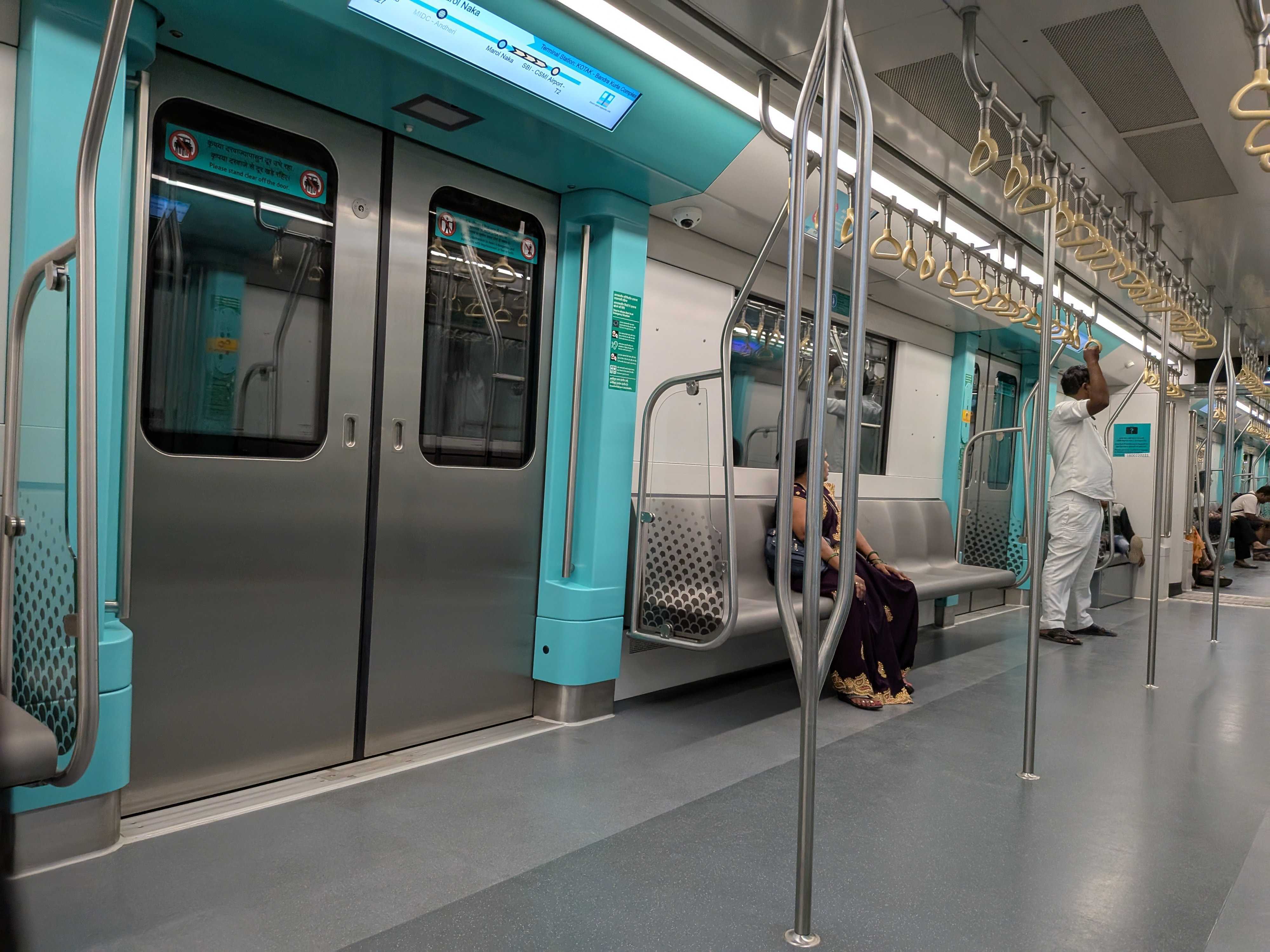 インドの近代的なメトロ